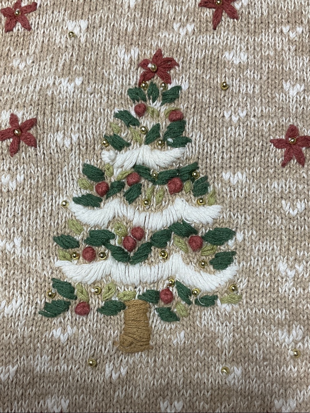 Vintage White Stag Cardigan - Picture 7 of 9
